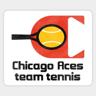 Chicago Aces Defunct Tennis Team Magnet